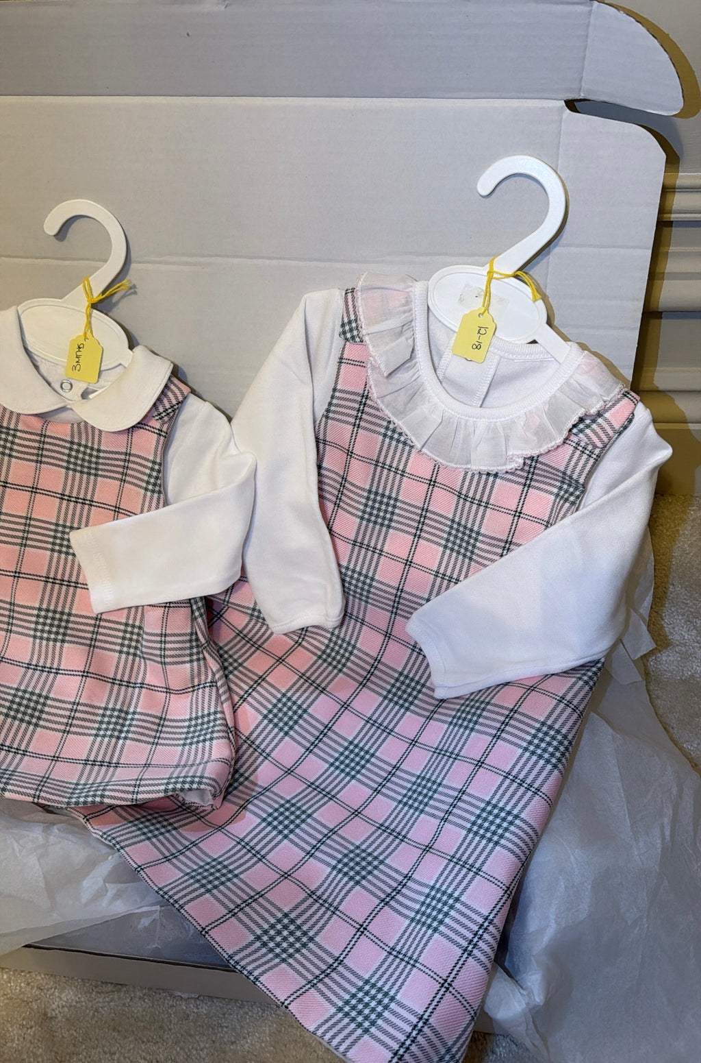 Girls pinafore&vest