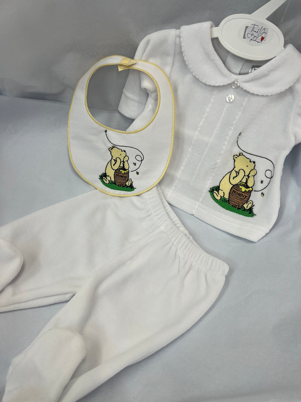 Winnie velour 3 peice