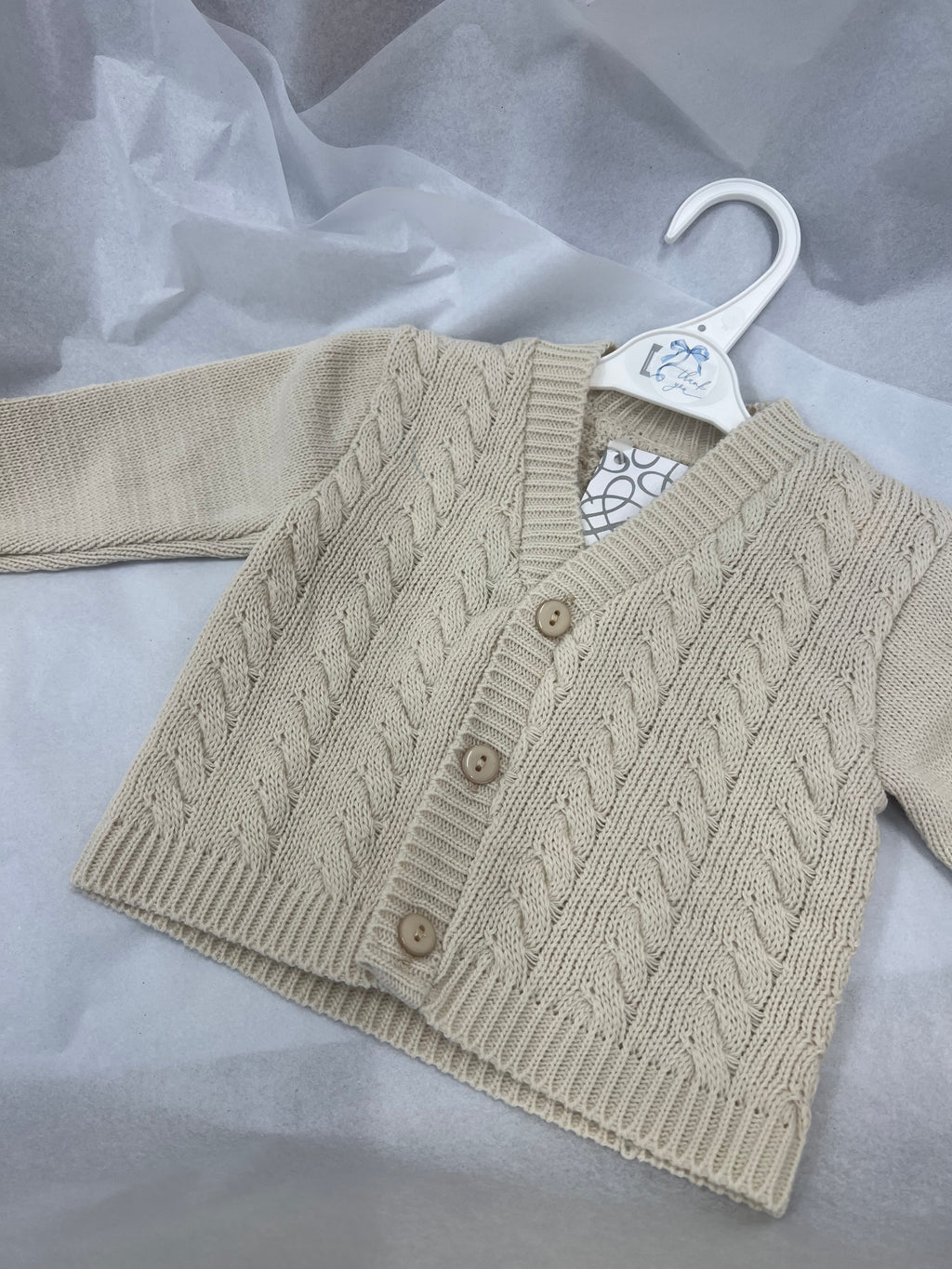 Camel boys cardigan