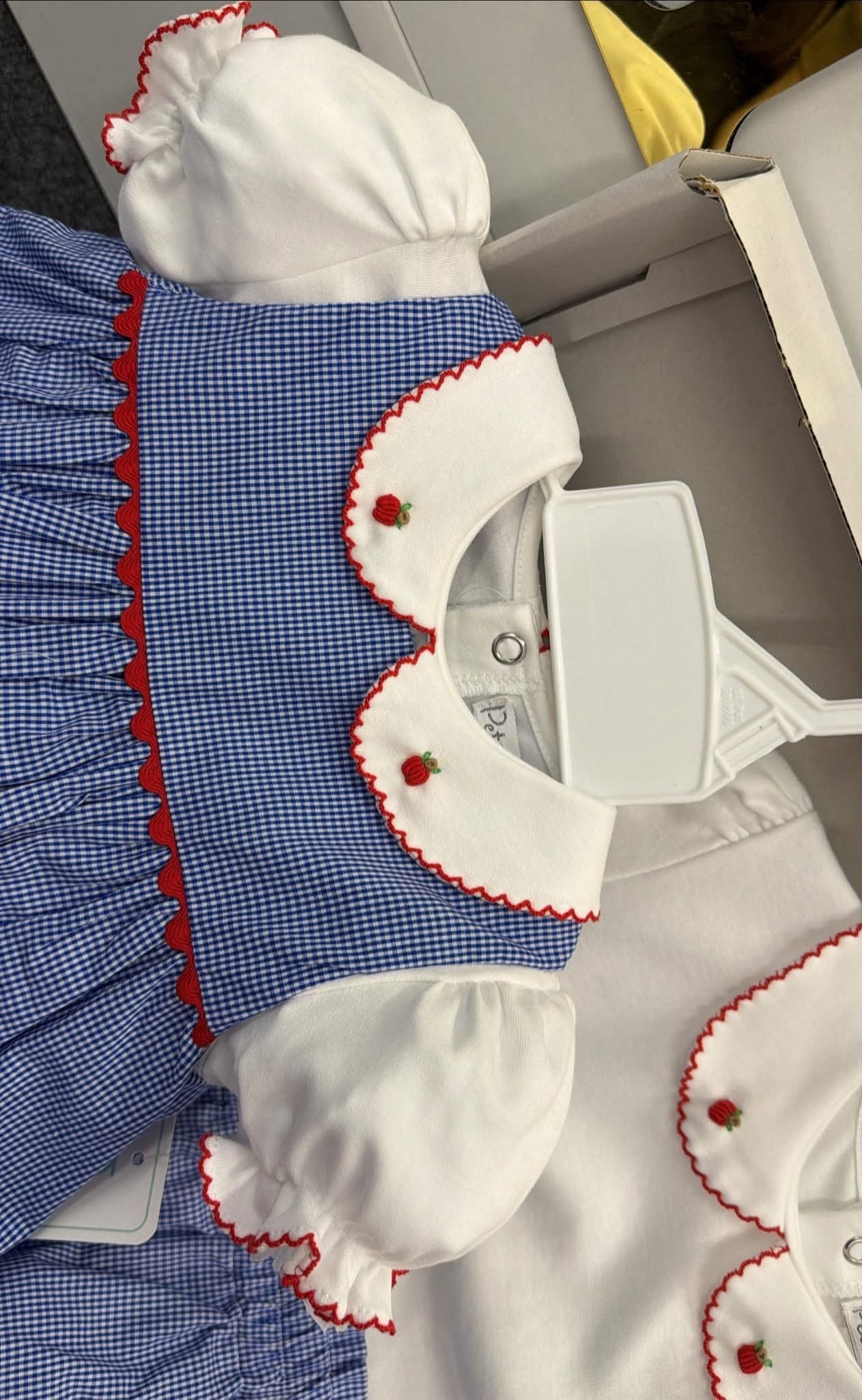 Apple skirt and top