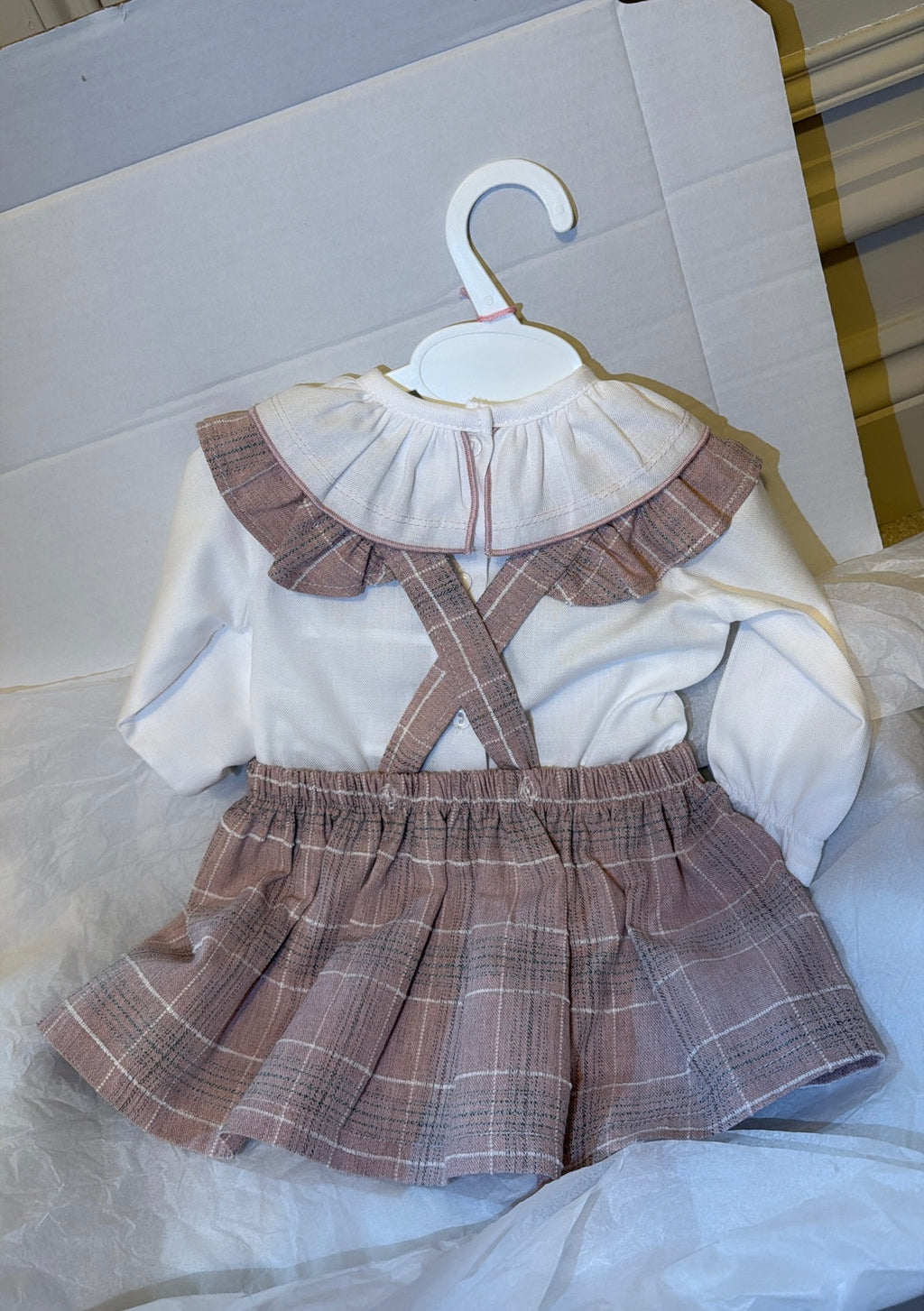 Blush pink blouse& dress