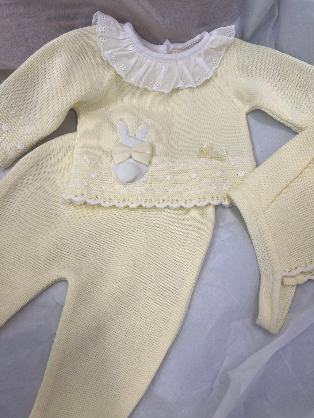 Lemon girls 3 piece knit