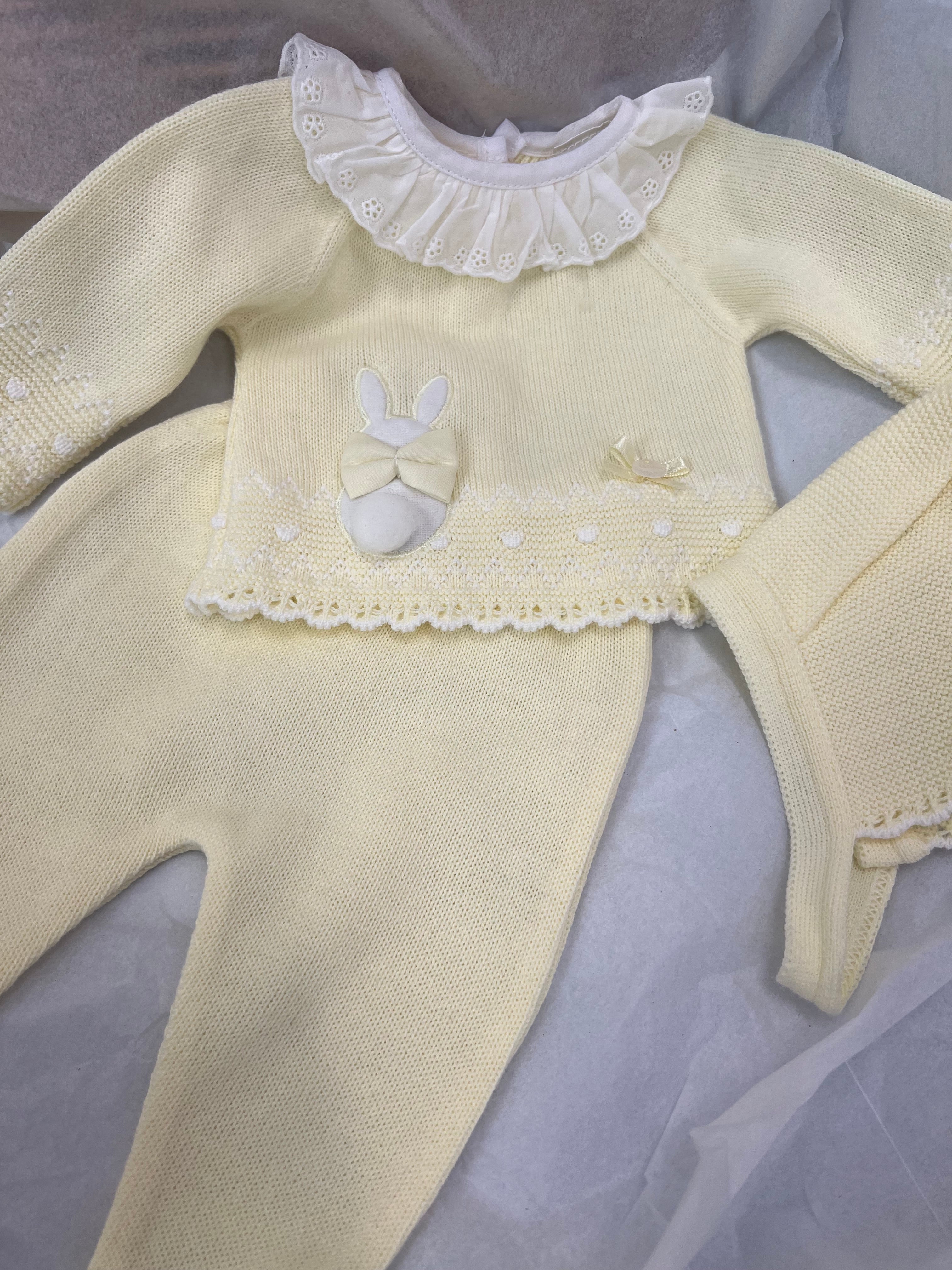 Lemon girls 3 piece knit