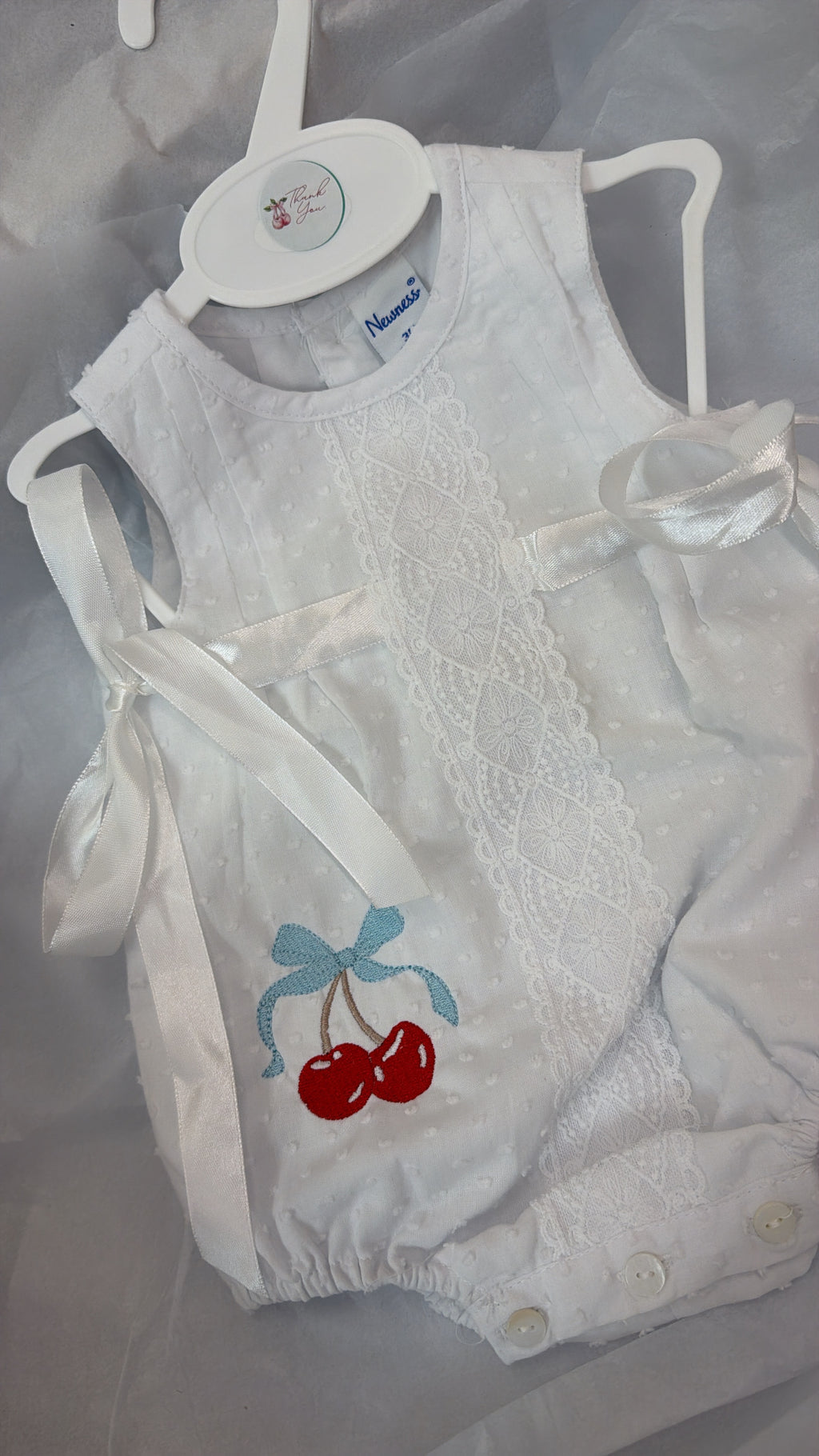 Cherry romper & headband