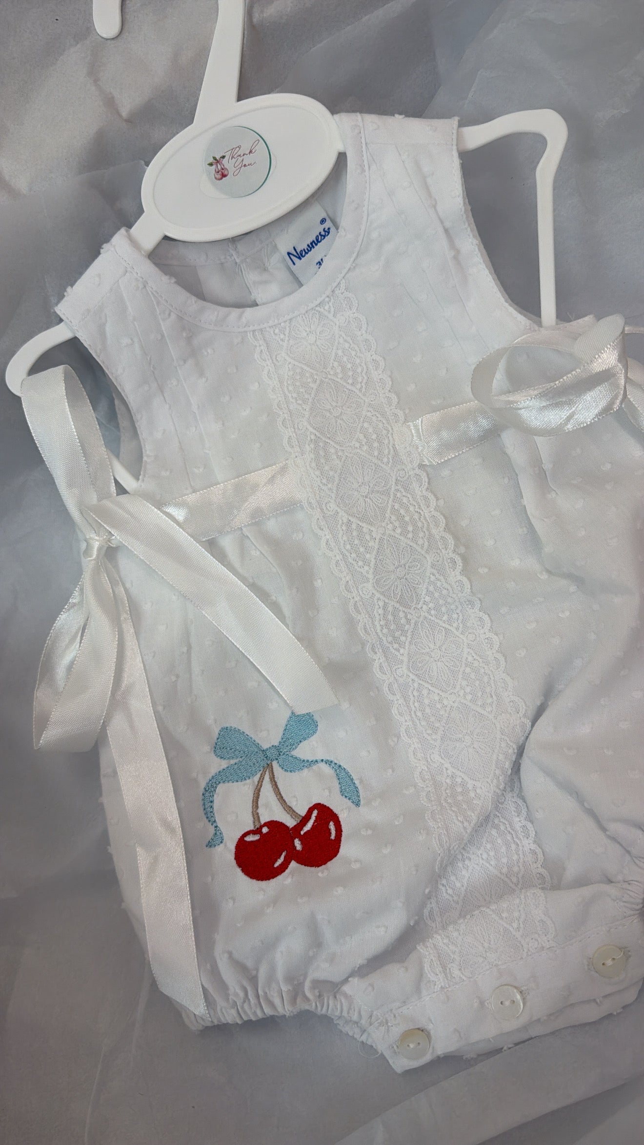 Cherry romper & headband