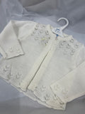 White cardigan