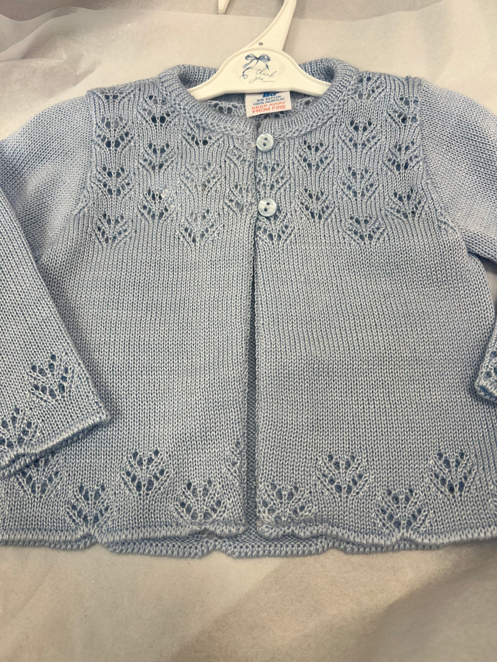 Blue girl cardigan