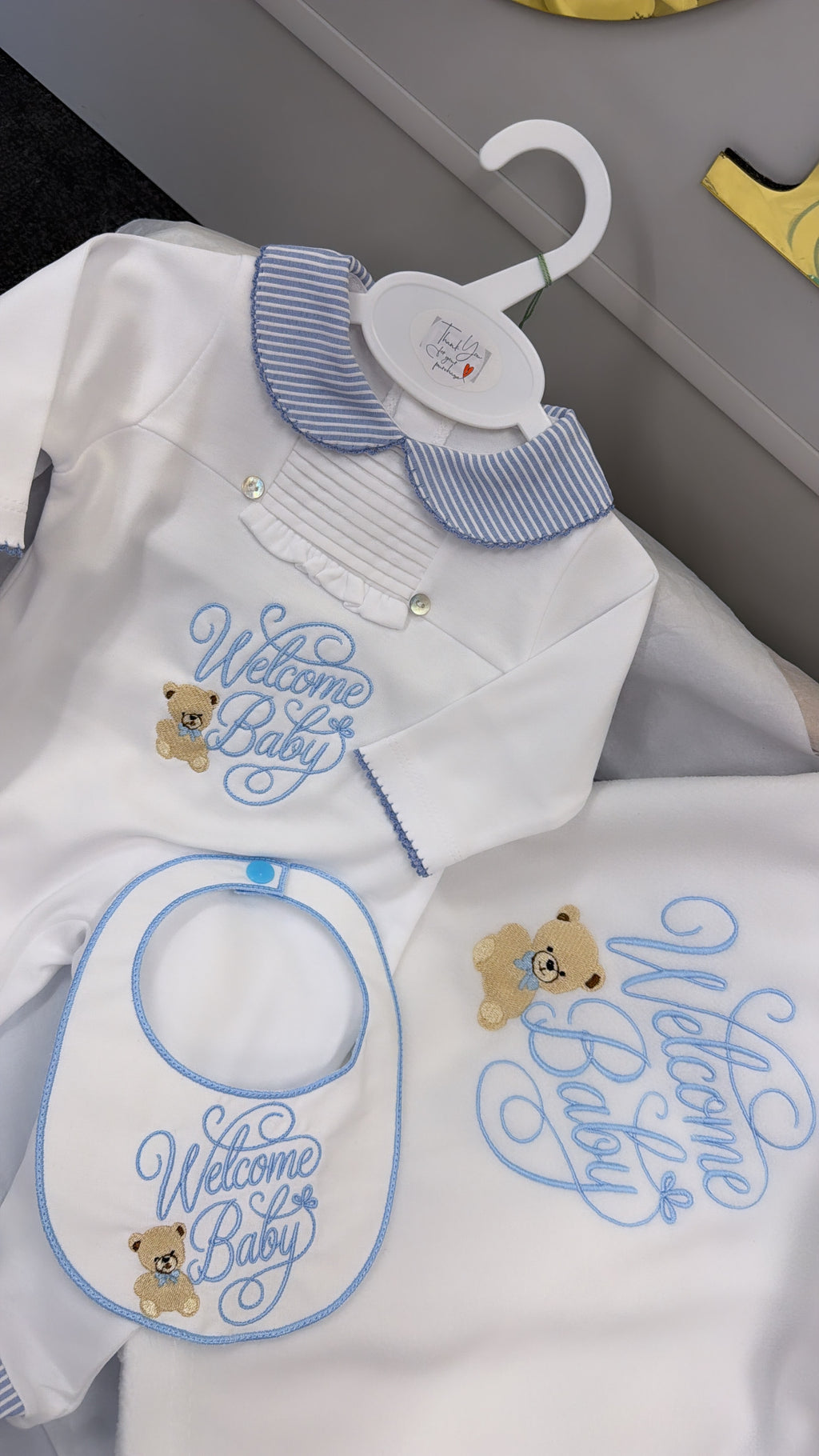 Welcome baby boy FULL SET