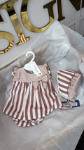 Clay dress & pants set( bonnet sold separately)