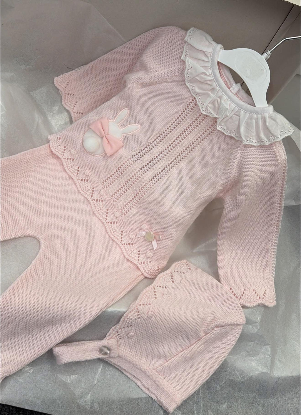 Bunny outfit with bonnet