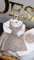 Ditsy pinafore