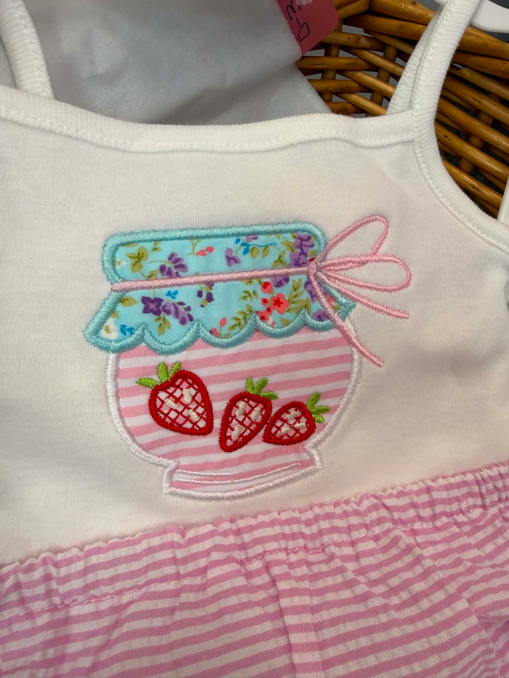 Strawberry jar pant set