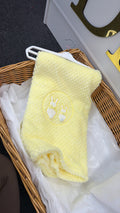 Lemon bunny blanket