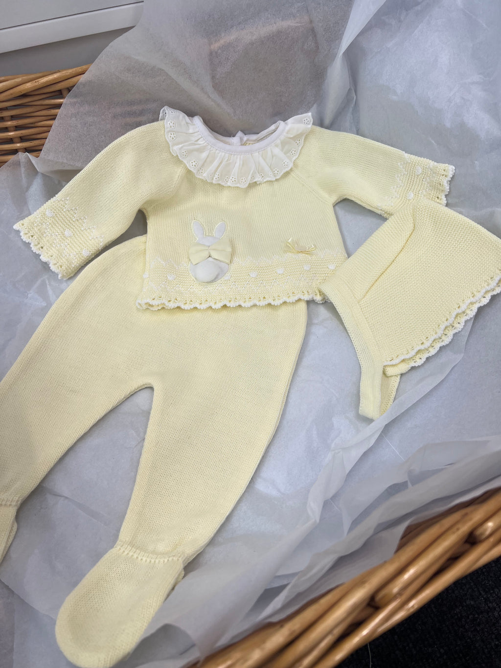 Lemon girls 3 piece knit