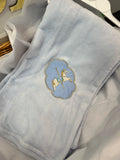Blue galloper horse Blanket