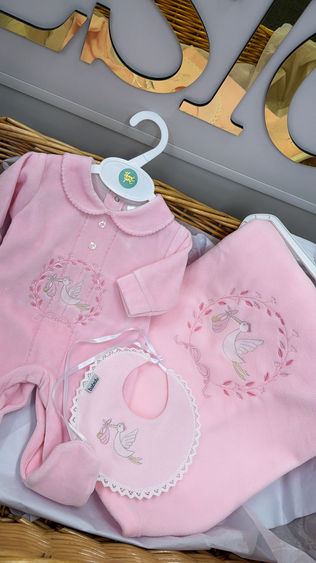 Pink stork full set