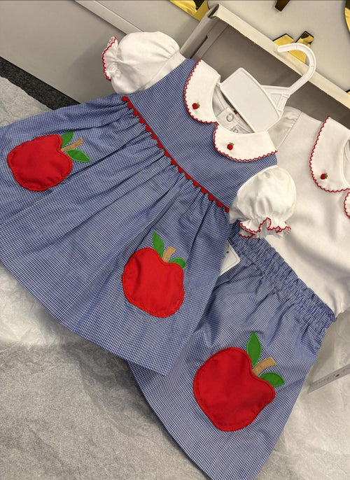 Apple skirt and top