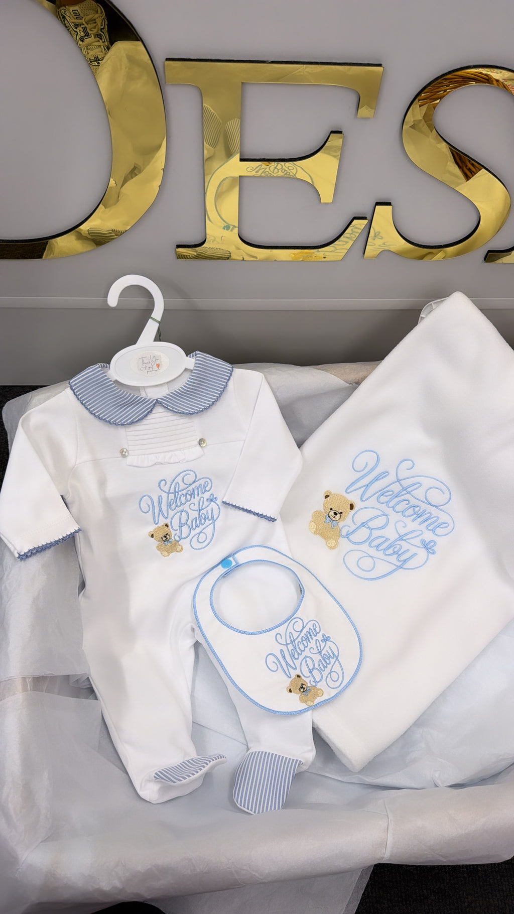 Welcome baby boy FULL SET