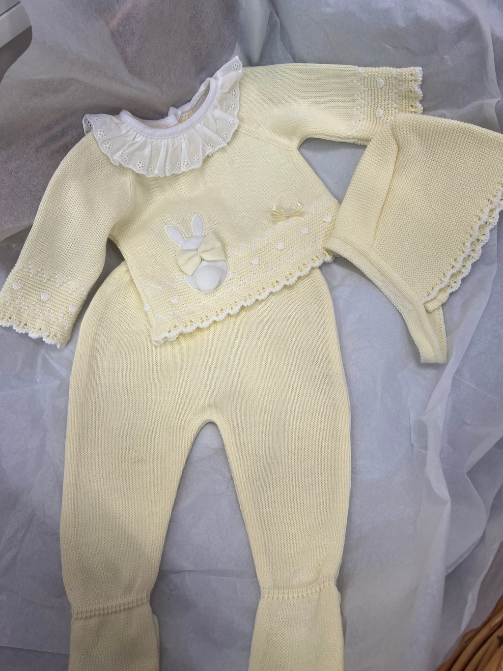 Lemon girls 3 piece knit