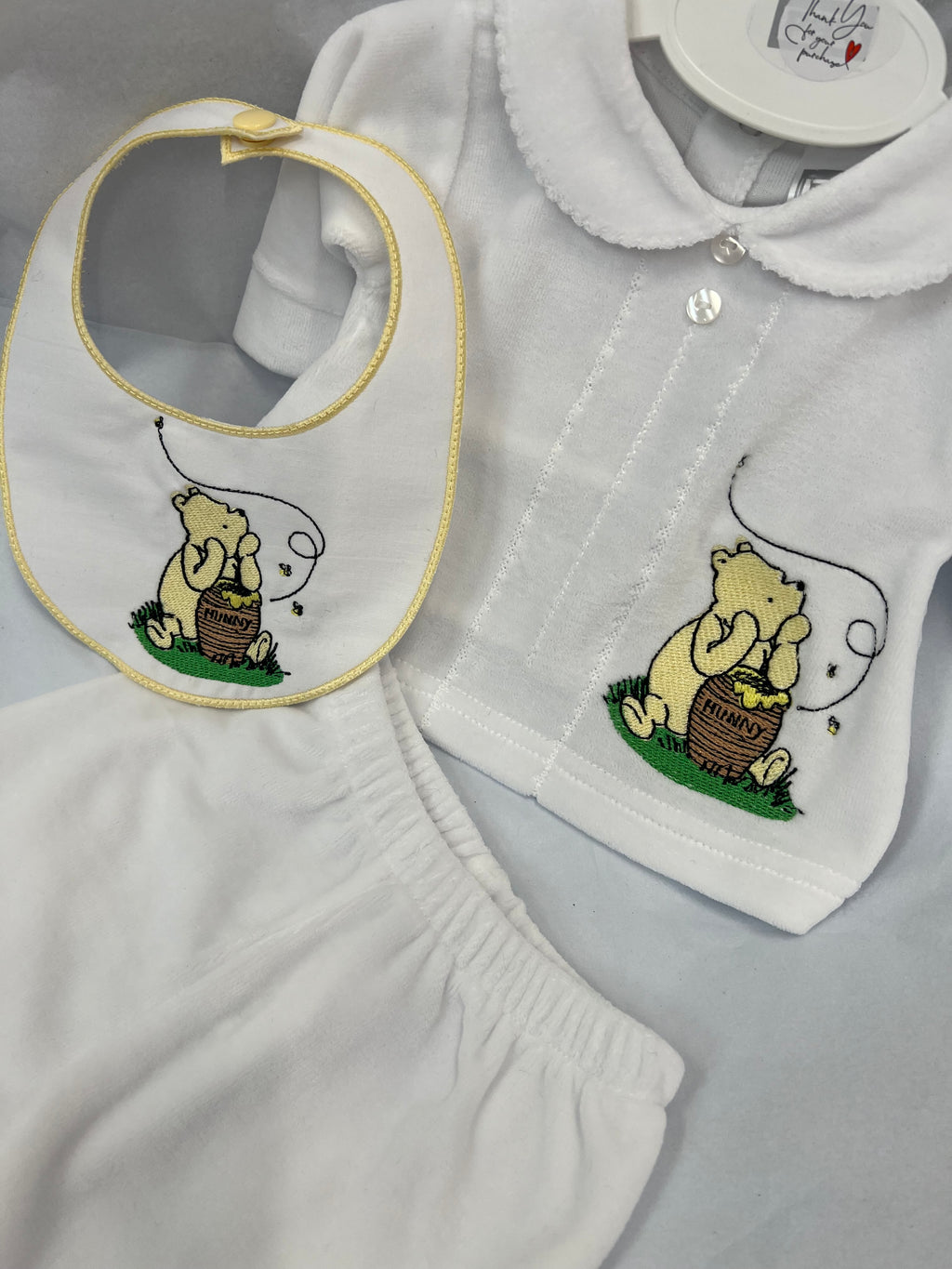 Winnie velour 3 peice