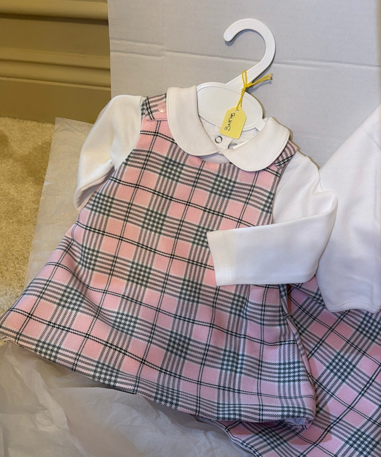 Girls pinafore&vest