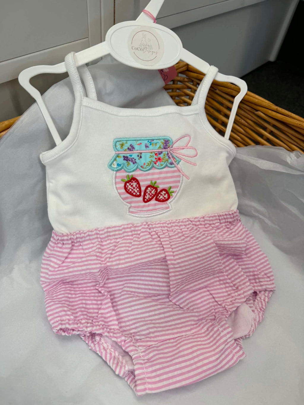 Strawberry jar pant set