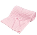 Pink shawl blanket