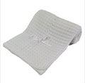 White shawl blanket