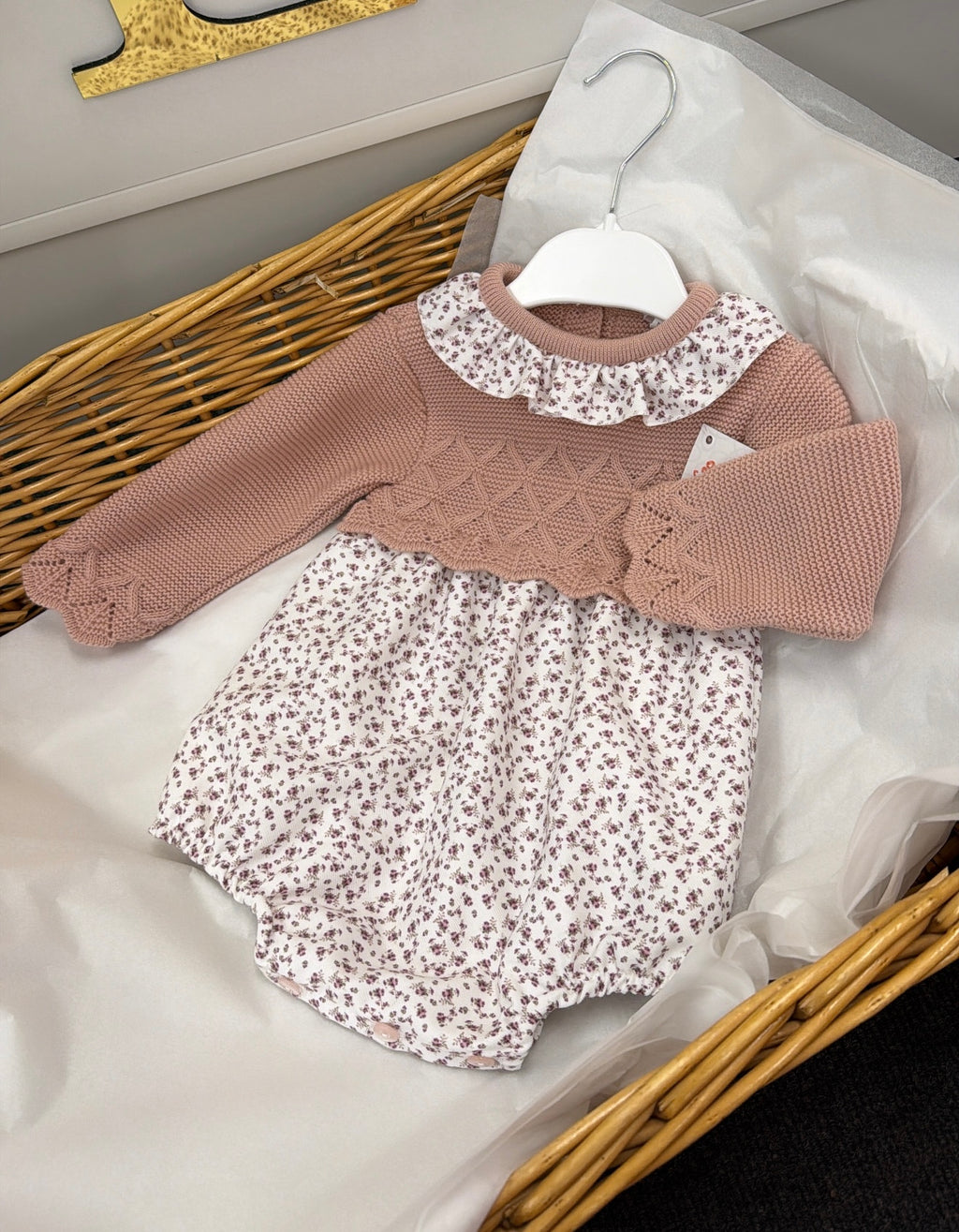 Blush pink romper