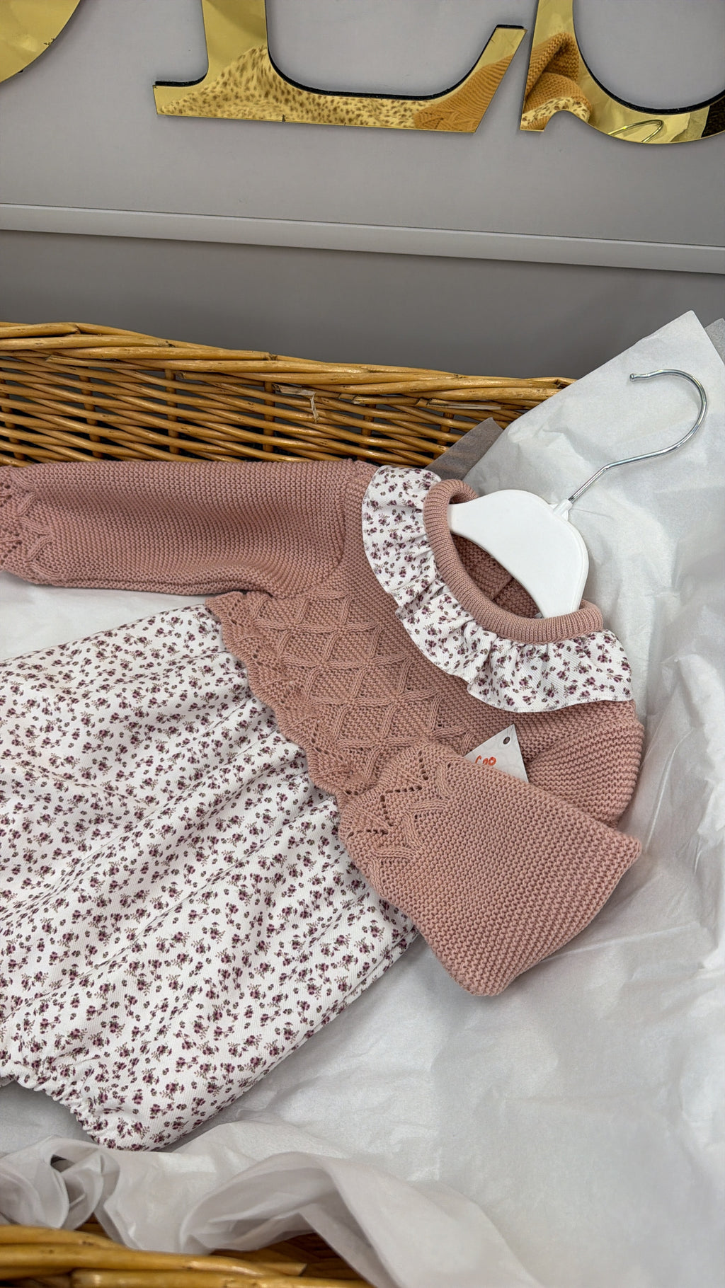 Blush pink romper