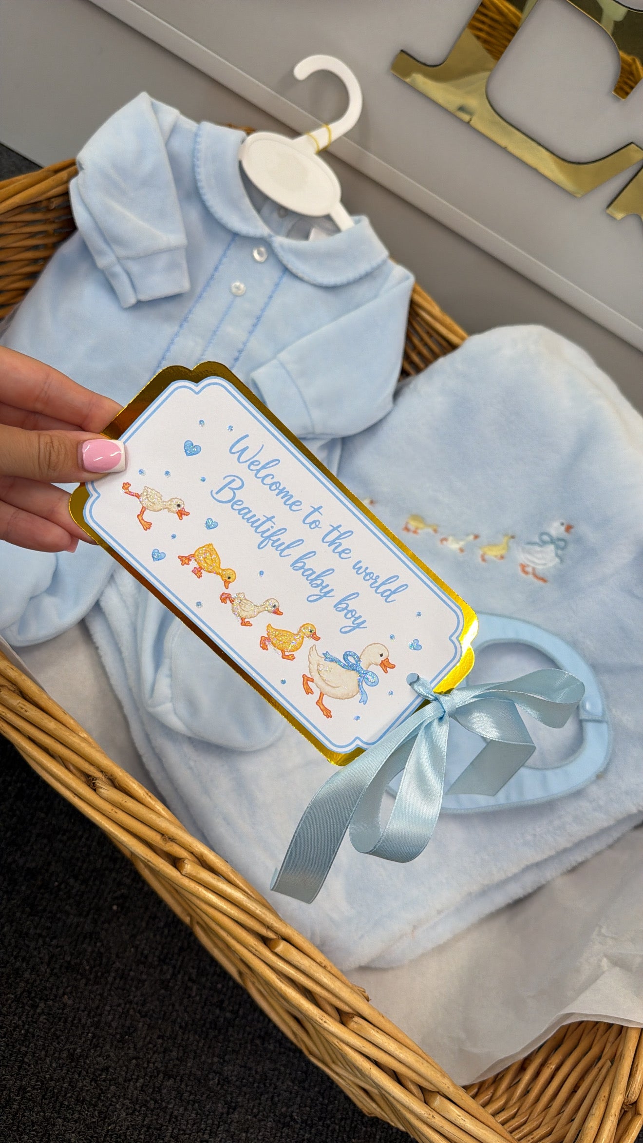 Blue Duckling full set with tag
