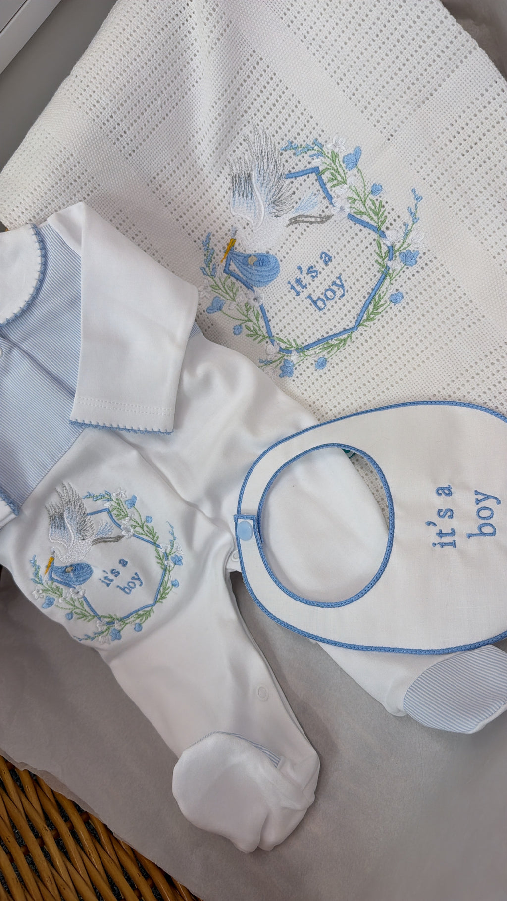 It’s a boy full set newborn
