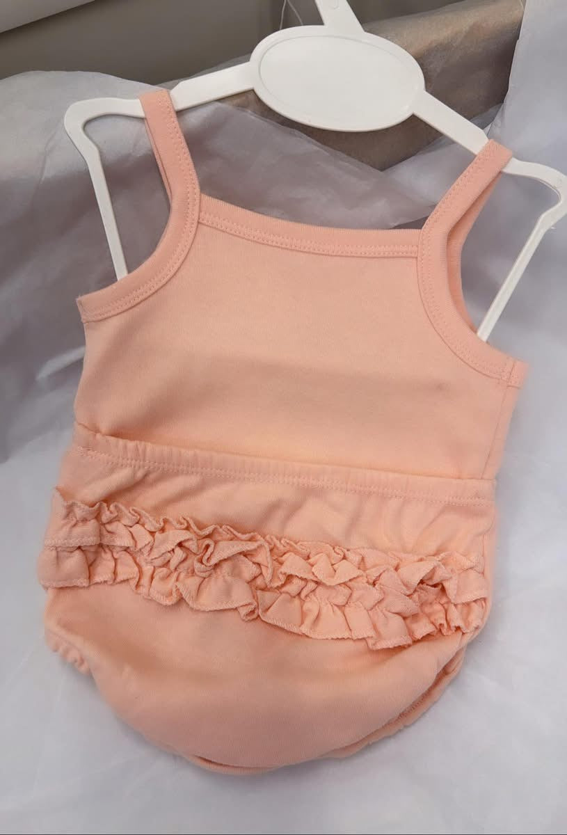 Watermelon vest and pant set