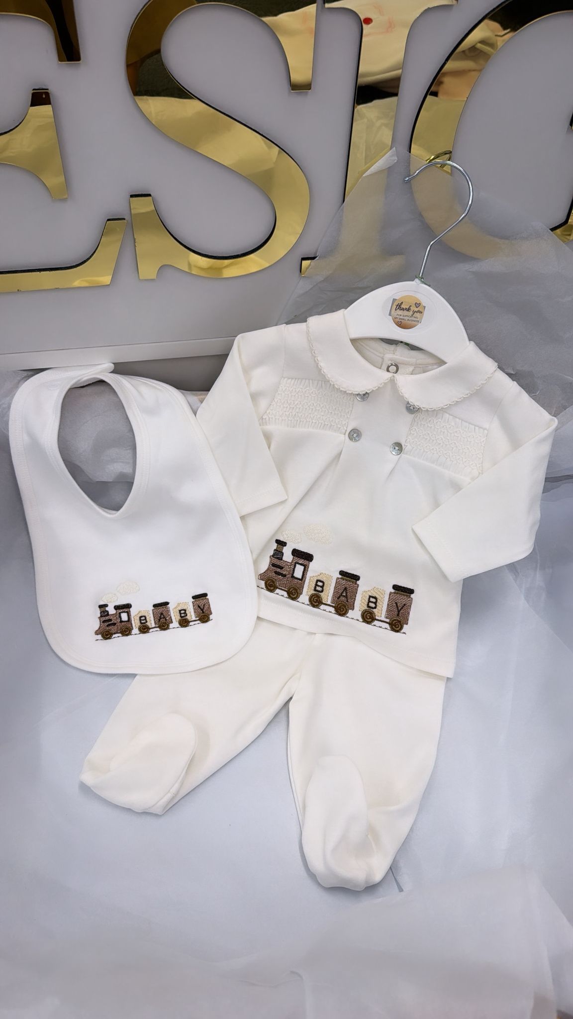 Baby train 3 piece set