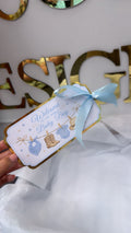 NEW - little Cowboy arrival tag (boy)