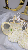 Apple romper & bib