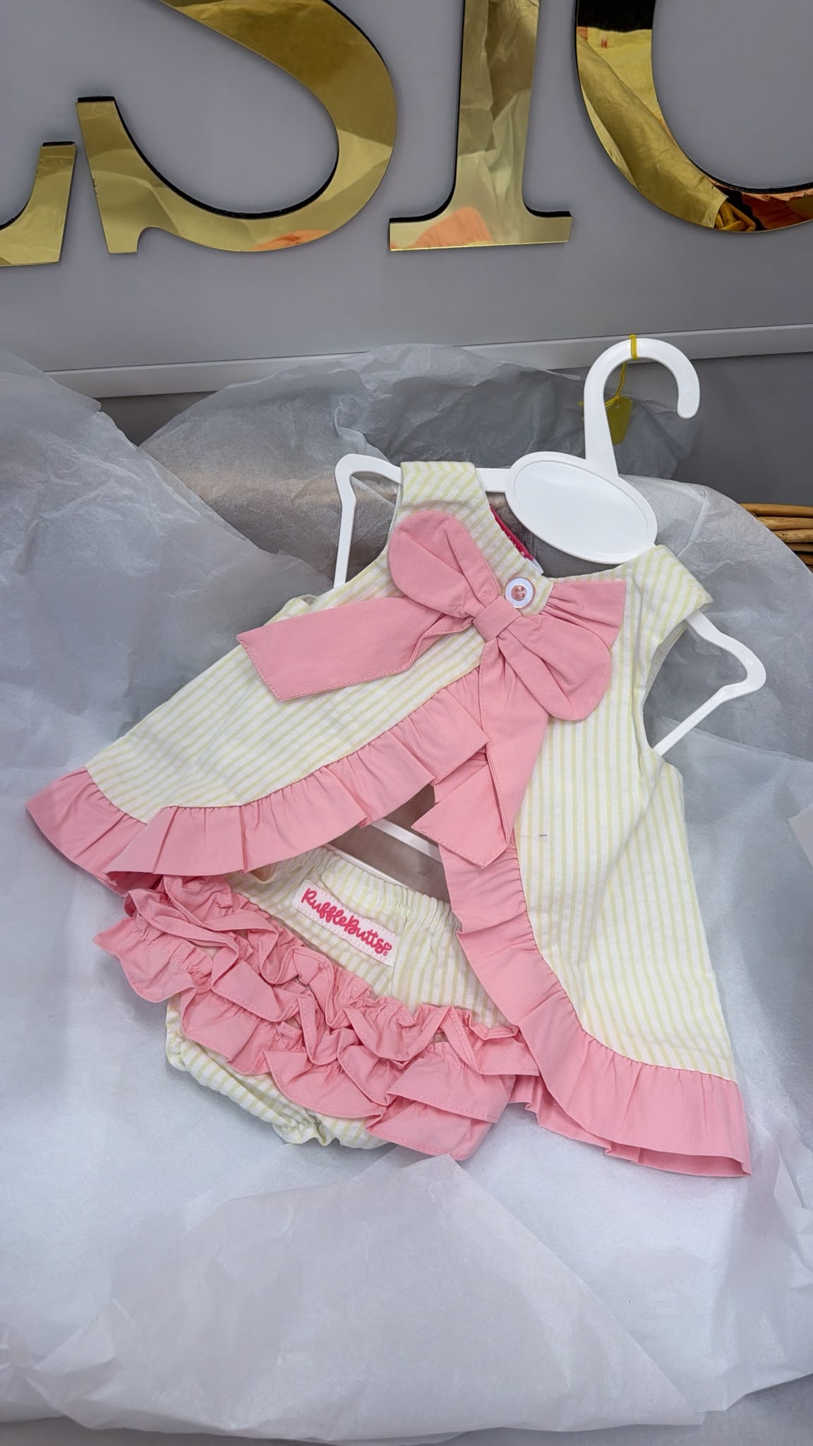 Cherry pink swing top and pant