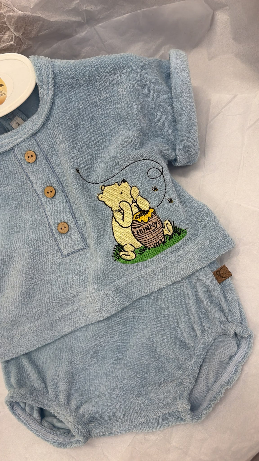 Winnie towelling set