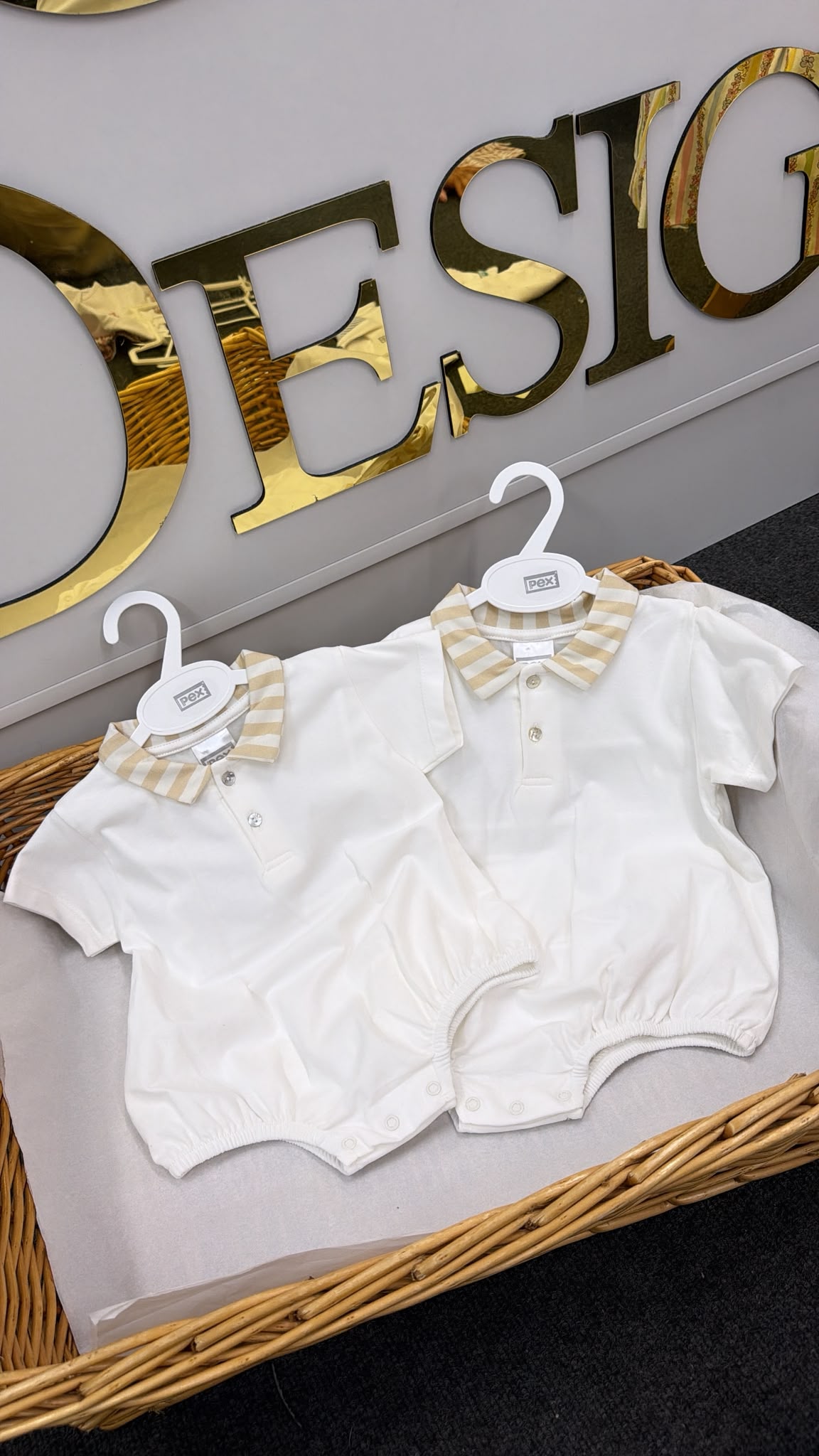 Collared romper
