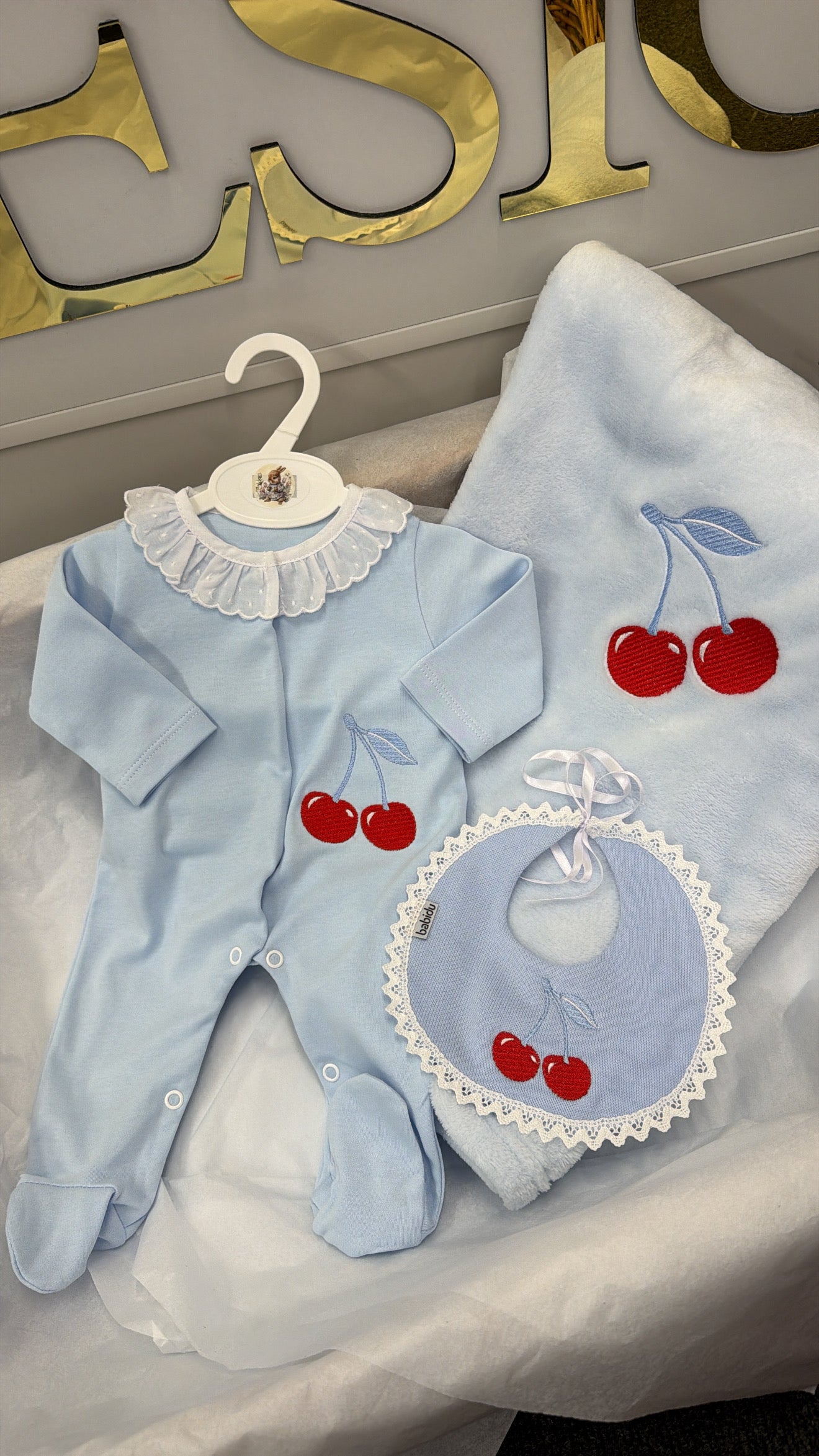 Blue cherry full set