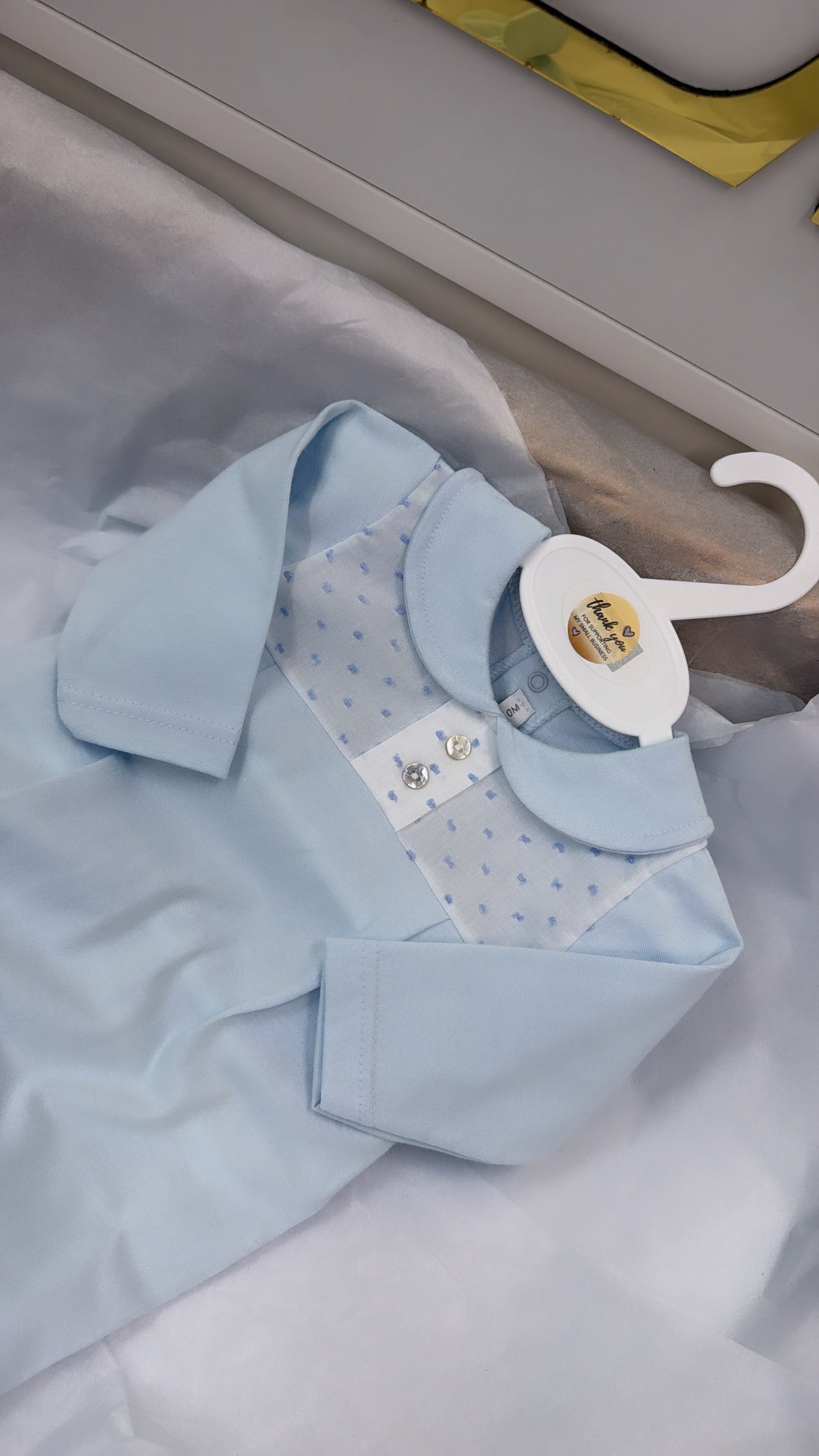 Plumetti boys babygrow