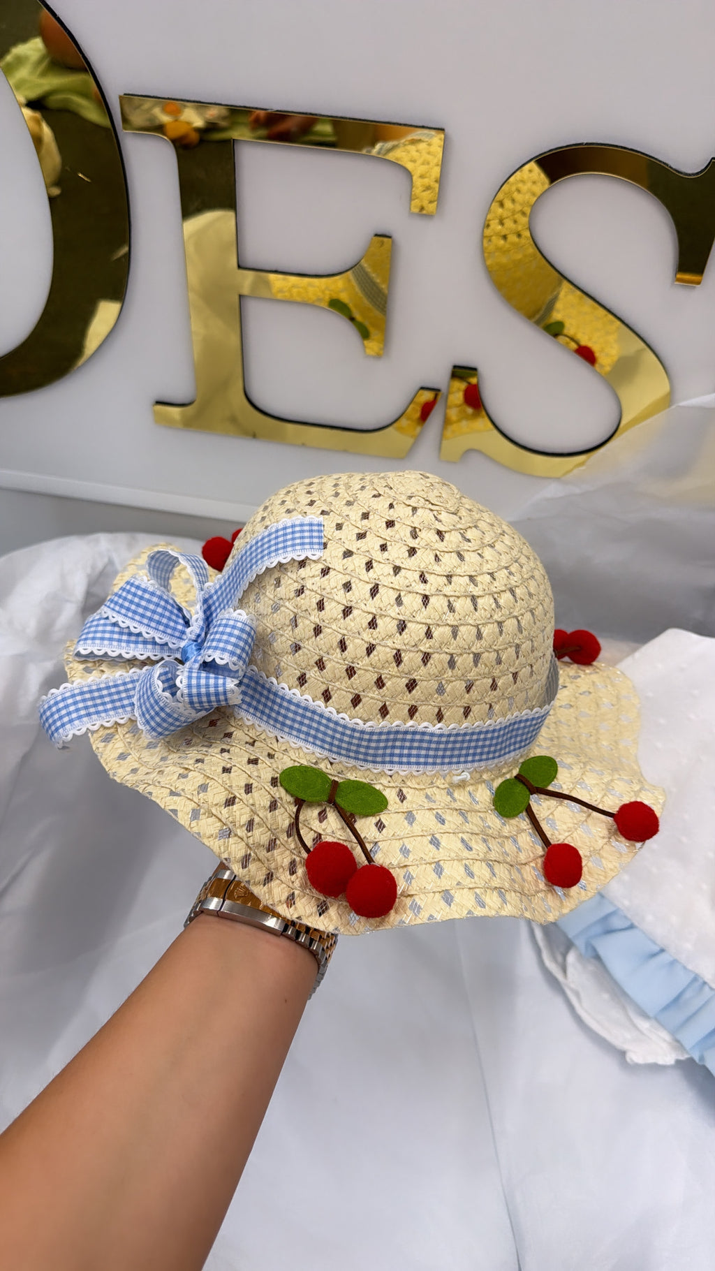 Cherry hat
