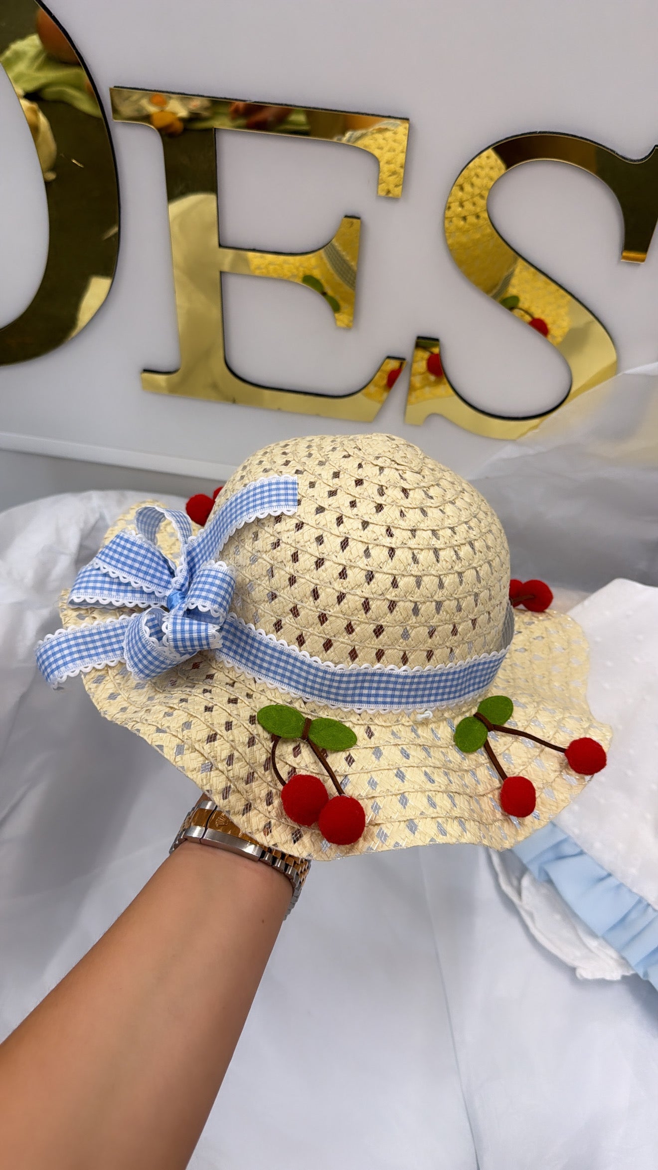 Cherry hat