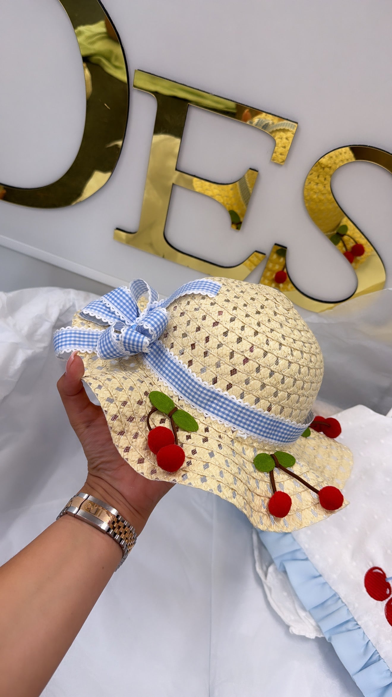 Cherry hat
