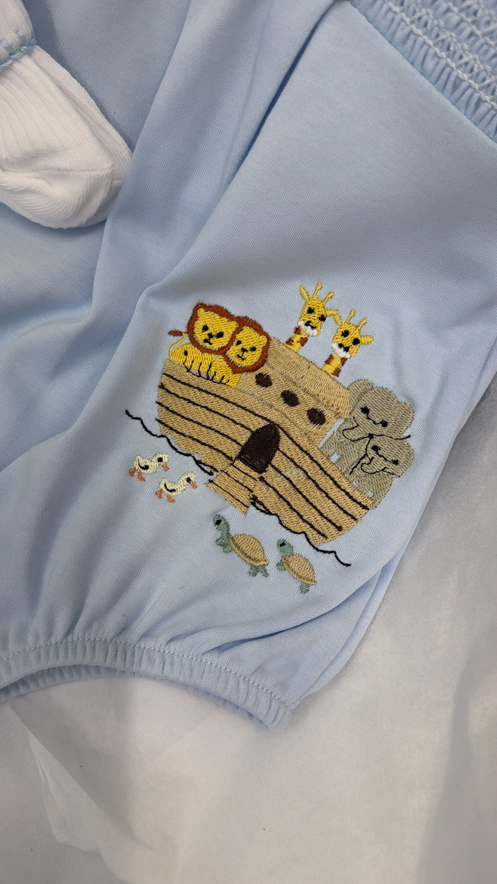 Noah’s ark romper & socks