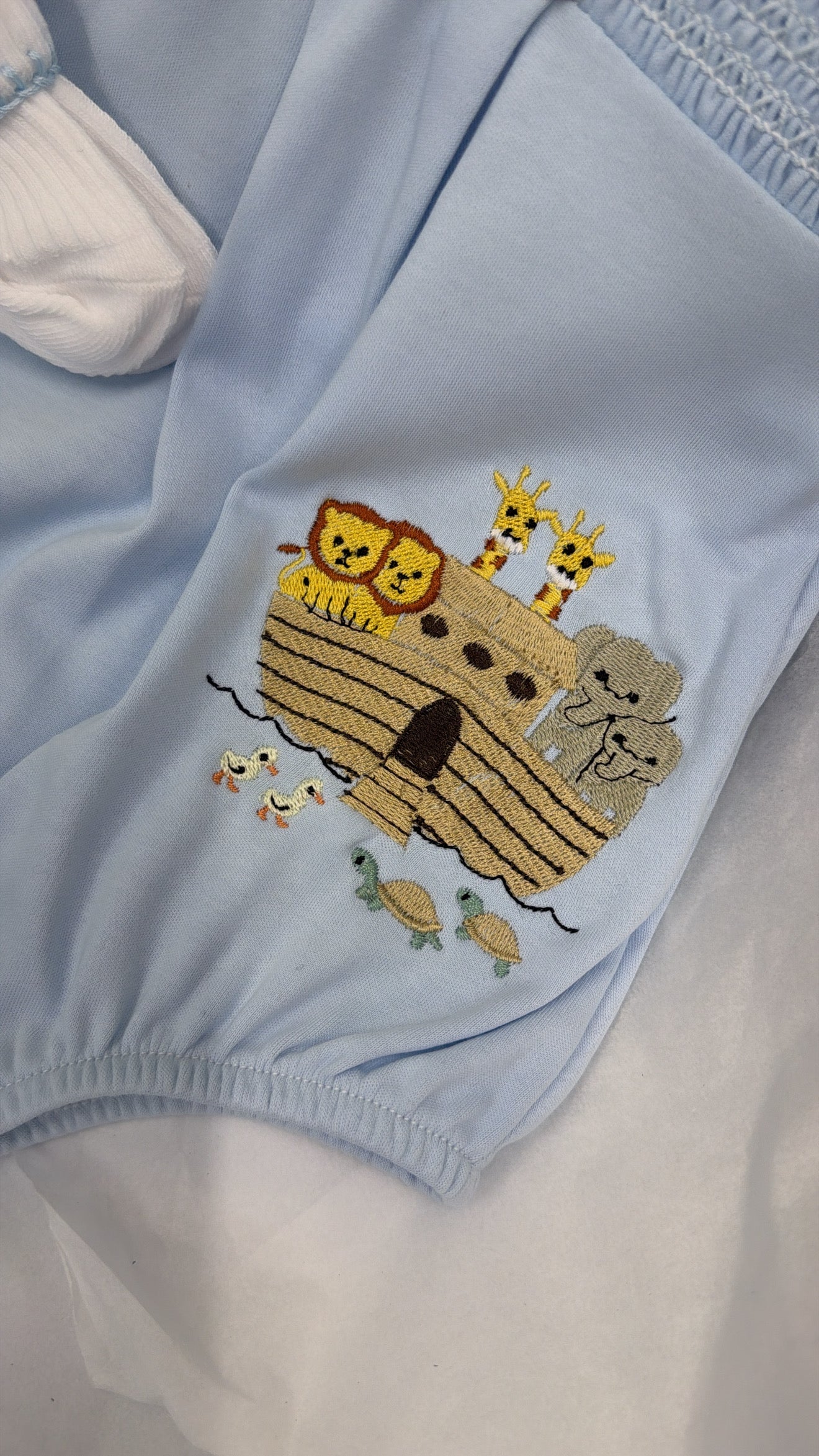 Noah’s ark romper & socks