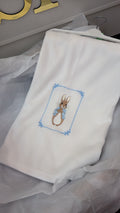 P Rabbit blanket
