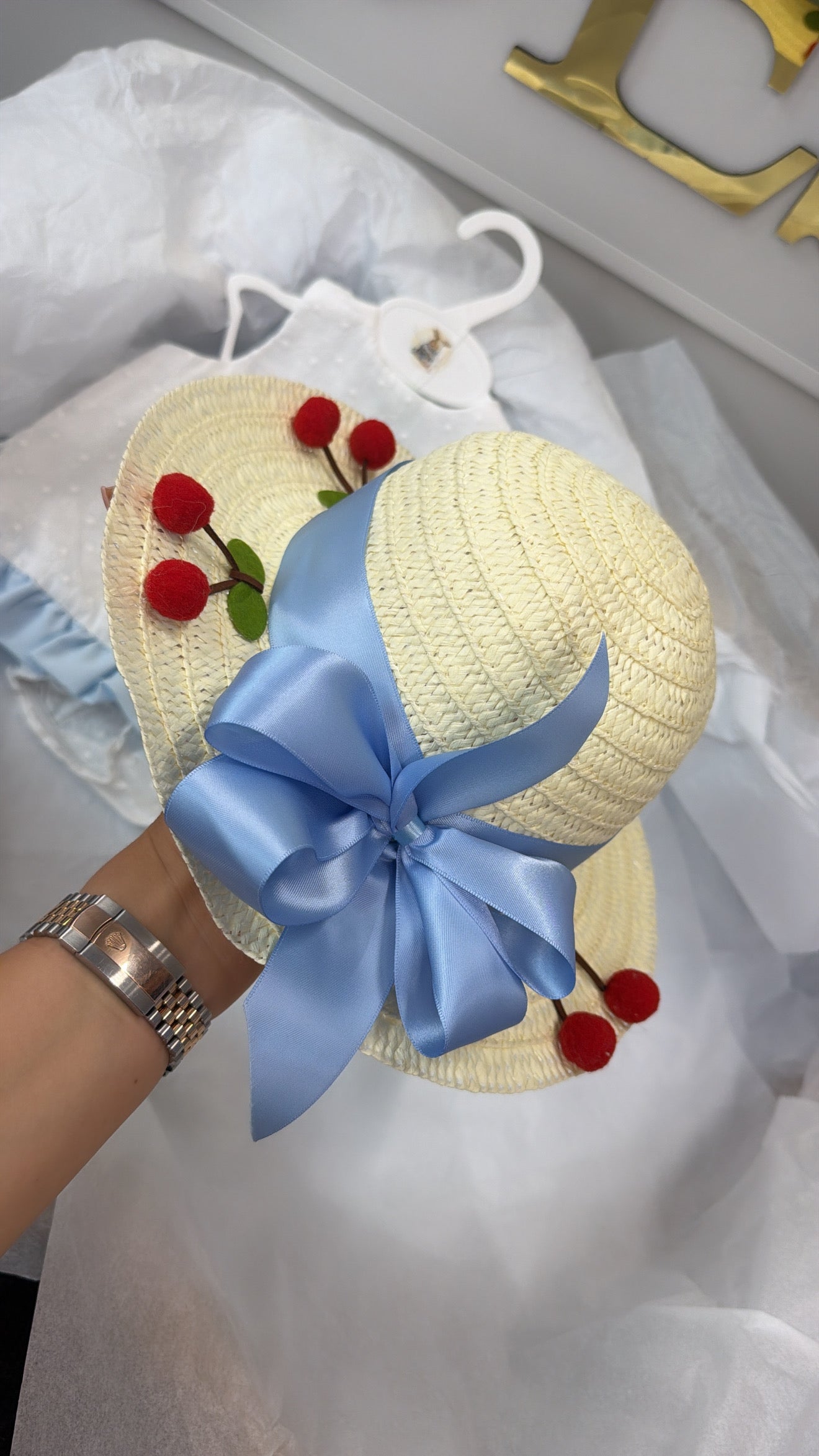 Cherry hat