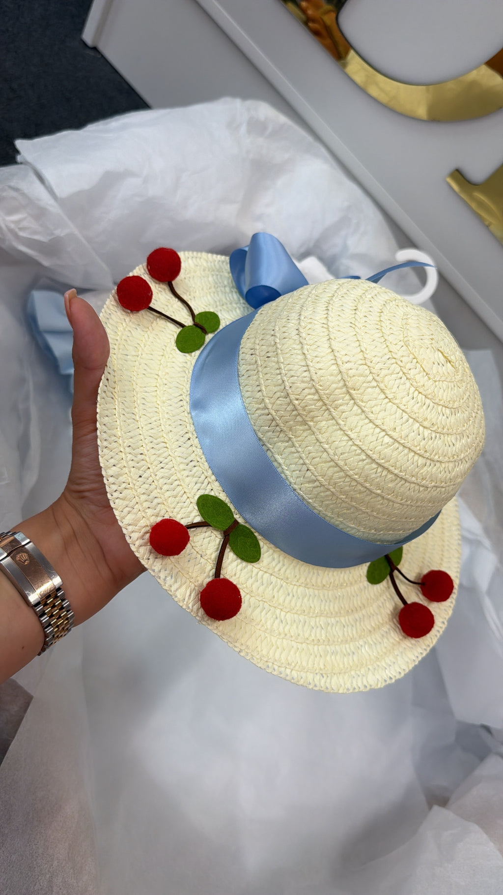 Cherry hat
