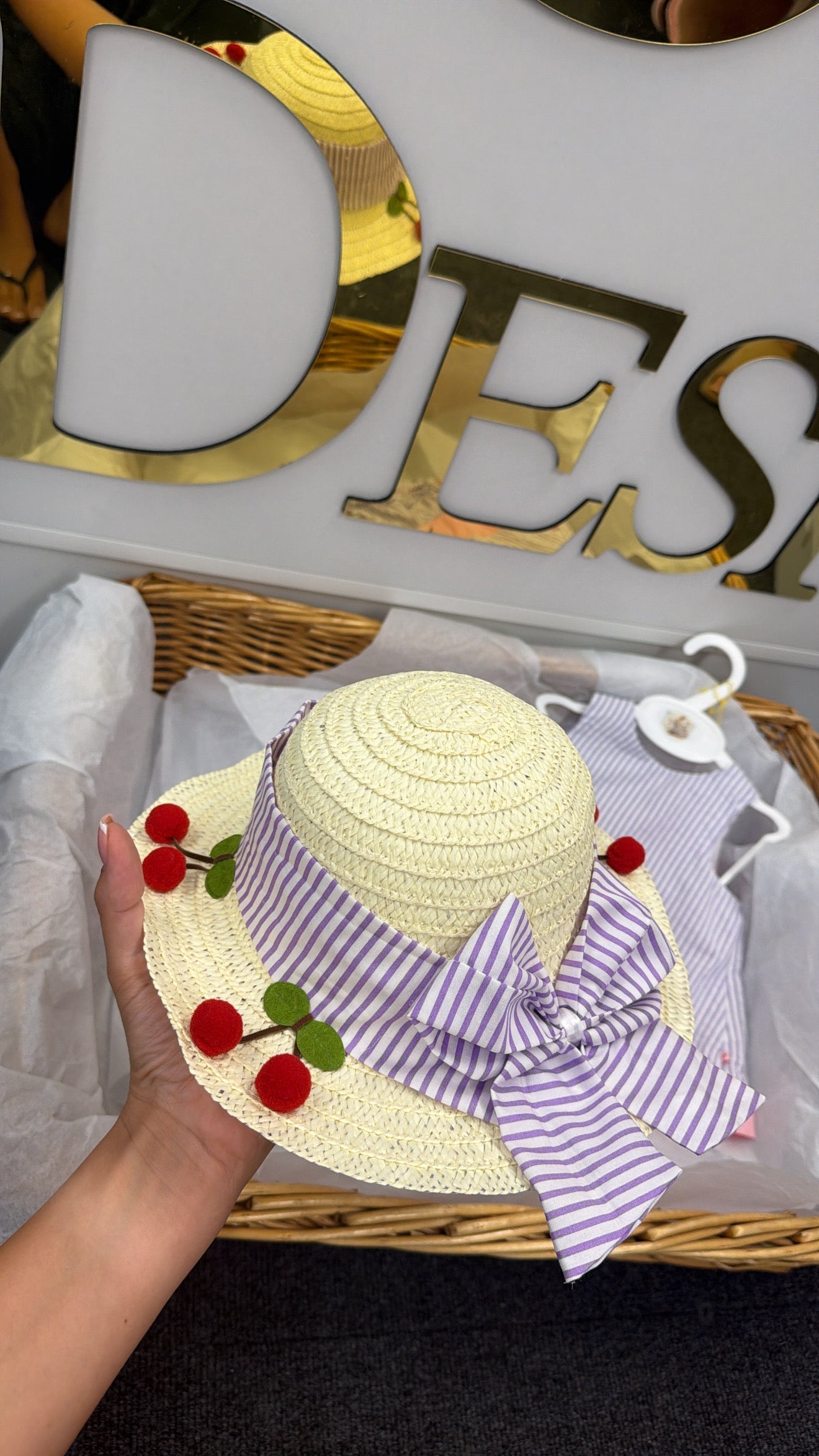 Cherry hat